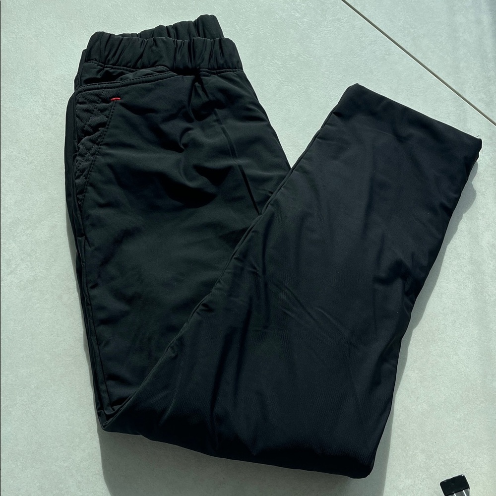 Women’s Black Elastic Waist snow Pants